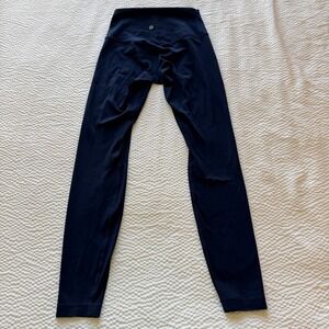 Lululemon Womens 4 Align High-Rise Pant 25 Navy Blue Yoga Leggings